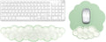 Gel Cloud Keyboard and Mouse Wrist Rest, Cute Wrist Support and Arm Support Rest by KEPUTAIER