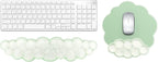 Gel Cloud Keyboard and Mouse Wrist Rest, Cute Wrist Support and Arm Support Rest by KEPUTAIER