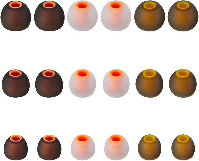 Earbud Tips Soft Silicone Earbuds Replacement Tips Fit by Brandless