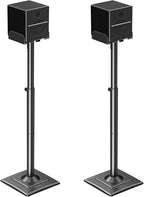 MOUNTUP Universal Speakers Stands Pair 34" to 43.3" Height Adjustable Holds - Image 9