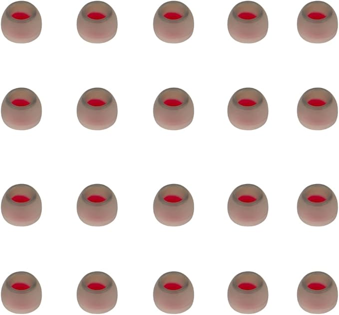 10 Pairs Small Earbud Tips Replacement Ear Tips by WKYMY