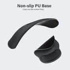 MOSISO Wrist Rest Support for Mouse Pad&Keyboard Set, Circle Curved Ergonomic - Image 5