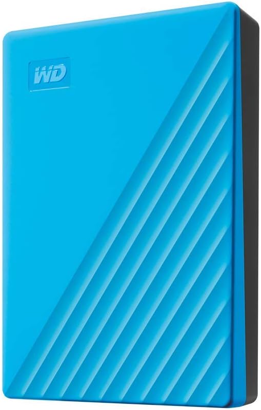 WD 5TB My Passport, Portable External Hard Drive, Backup Software by Western+Digital