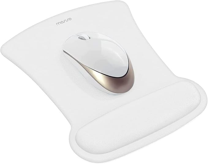 MOSISO Wrist Rest Support for Mouse Pad & Keyboard Set, Ergonomic Mousepad - Image 7