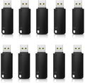 KEXIN 32GB Flash Drive Thumb Drive 10 Pack 32G USB Flash Drive Bulk Memory Stick by Home