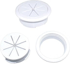 Aifeier ET 2PCS Desk Grommet 2 Inch/50mm Rubber Cable Wire Grommet Cable Hole - Image 2
