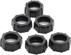 Maxmoral 16PCS Black Plastic Tightening Nut Ball Joint Fixing Adapter Head - Image 2