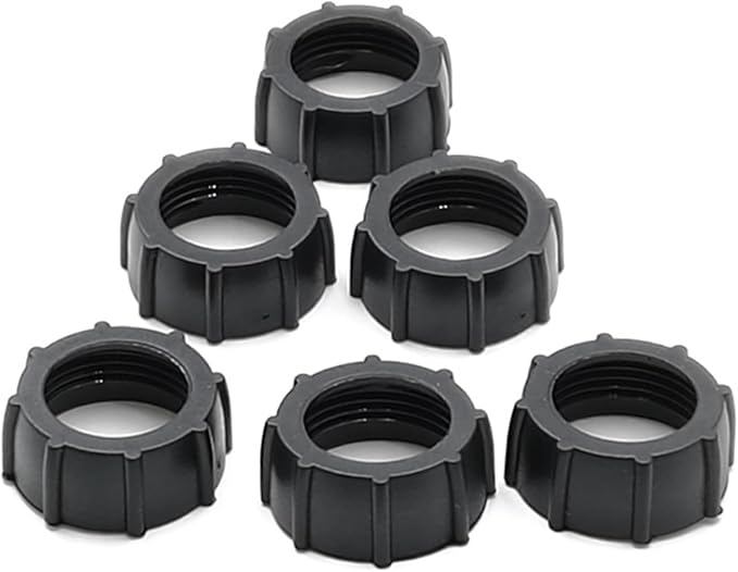 Maxmoral 16PCS Black Plastic Tightening Nut Ball Joint Fixing Adapter Head - Image 2