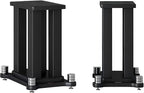 A Pair of Universal Speaker Stands, Heavy Duty Speaker Stands Holds Bookshelf by RAJYQODIS