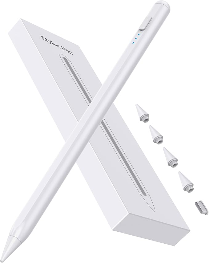 Stylus Pen for iPad 2018-2025, 15Mins Fast Charge for Apple Pencil, Palm - Image 9