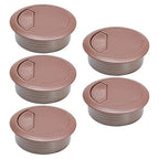 5 Pcs Desk Grommet 2" / 50 mm, Desk Cord Hole Cover, Cable Grommet ABS Plastic by EASYEAH