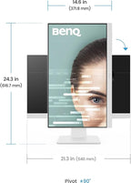 BenQ GW2486TC Office USB hub Monitor 24" 1080p | Coding Mode | IPS | Eye-Care - Image 3