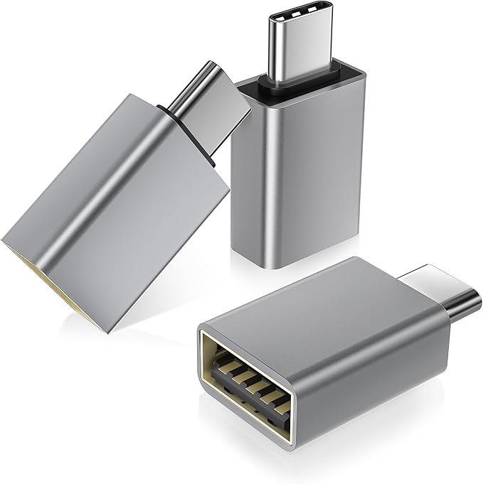 Basesailor USB C to USB Adapter 3Pack, USBC Male to USBA 3.0 Female Adapter by Basesailor