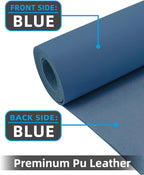 Leather Desk Pad Protector, Office Mat, Large Mouse Pad, Non-Slip Blotter - Image 2