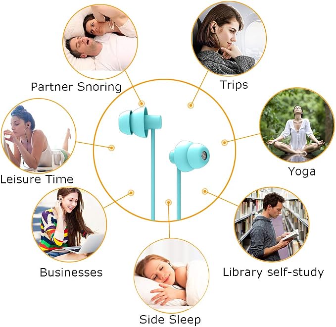 MAXROCK Sleep Earbuds, Ultra Soft Lightweight Sleep Earphones Headphones - Image 3
