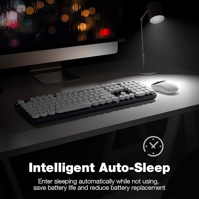 KNOWSQT Wireless Keyboard and Mouse Combo - Image 4