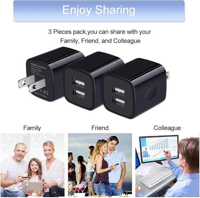 USB Wall Charger Box, Samsung S25 A15 5G A35 A14 S24 S23 S22 S21 FE/Ultra - Image 2