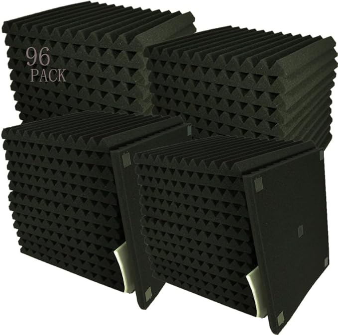 96 PACK Medium Sale Acoustic Foam Soundproof foam by HPKL9999