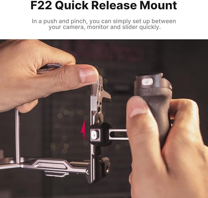 FALCAM F22 Quick Release Handle, Camera Side Handheld Grip Convert 1/4" Thread - Image 2