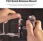 FALCAM F22 Quick Release Handle, Camera Side Handheld Grip Convert 1/4" Thread - Image 2