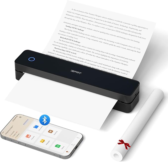 iDPRT Portable Thermal Printer, MT610 Pro Wireless by iDPRT