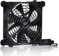 Quiet 140mm USB Fan, 5V USB Portable Cooling Fan by SCCCF