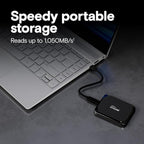 Crucial X9 4TB Portable SSD, USB 3.2 USB-C, External Solid State Drive - Image 2