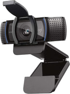 Logitech C920S HD Pro Webcam, Full HD 1080p/30fps Video Calling, Light by Logitech