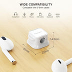 48 Pack Magnetic Cable Clip Organizer Cord Holder, Picozon Adhesive Cable - Image 7