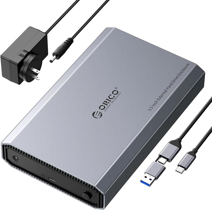 ORICO Aluminum 3.5 Hard Drive Enclosure by PioneerDataSolutionPowerYourFuture