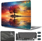 CISSOOK Compatible with MacBook Air 13 inch Case 2021, 2020-2018 Release Model by CISSOOK