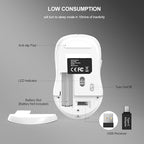 WisFox 2.4G Wireless Mouse for Laptop, Ergonomic Computer Mouse - Image 5
