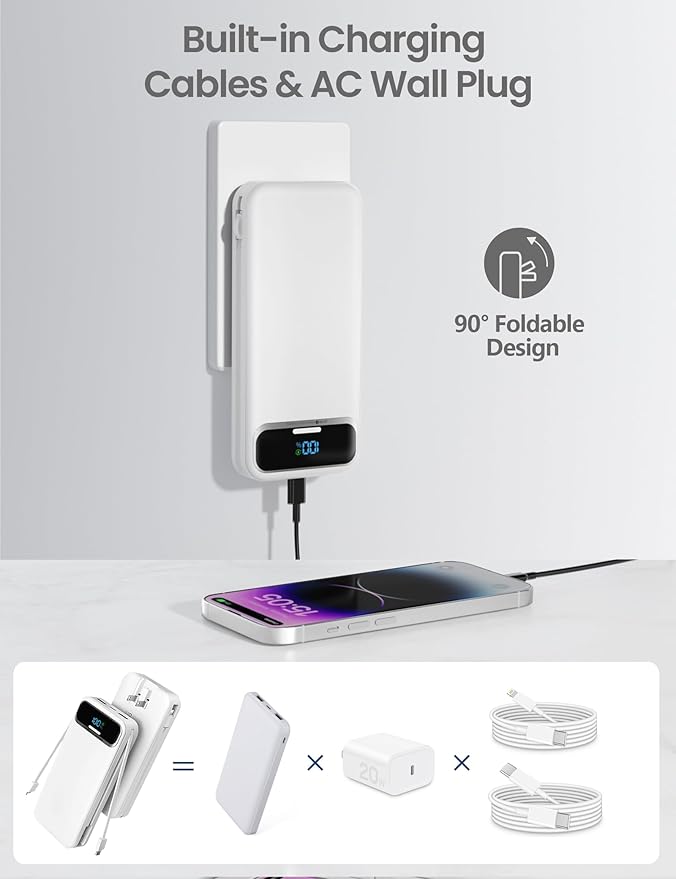 12000mAh Lightweight-Portable-Charger-Power-Bank - Image 4