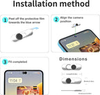 Front Camera Cover -Smartphones Webcam Cover Protect Privacy, Camera Privacy - Image 7