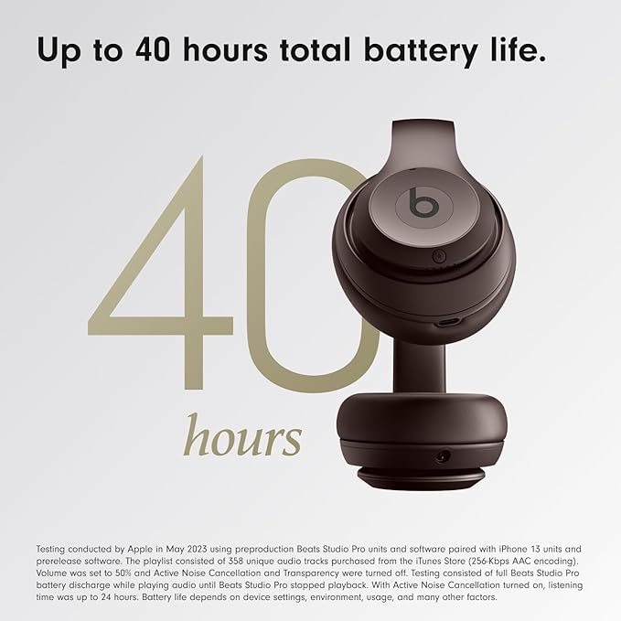 Beats Studio Pro Premium Wireless Over-Ear Headphones- Up to 40-Hour Battery - Image 4