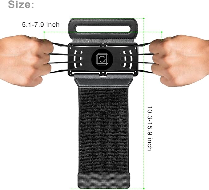VUP Detachable Cell Phone Running Armband 360°Rotatable - Image 4