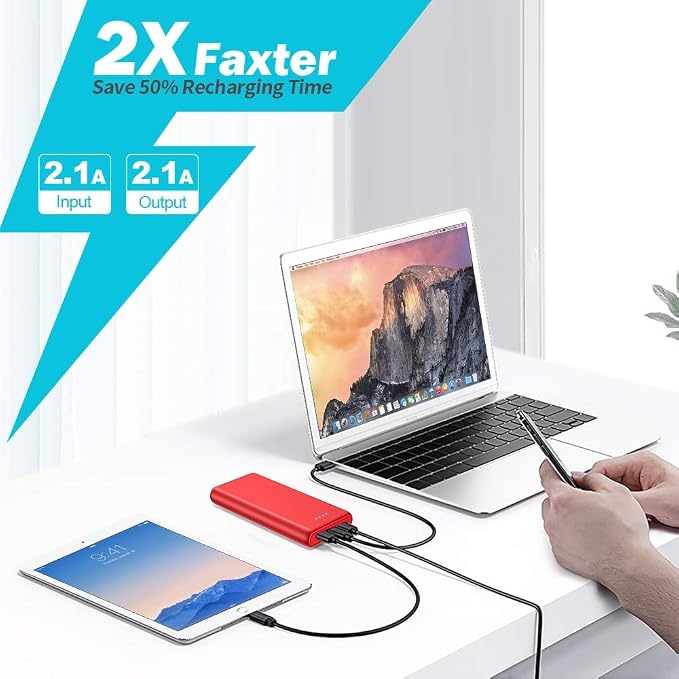 Portable Charger Power Bank 26800mah, Ultra-High Capacity Safer External Cell - Image 5