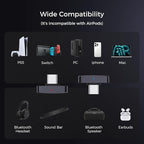 QCC Dongle Pro USB-C Bluetooth Adapter, aptX Lossless&aptX-Adaptive, Low - Image 4