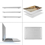 Compatible with MacBook Air 13.3 13.6 Inch Case 2022 2021 2020 2019 Plastic - Image 3