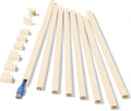 One-Cord Hider Kit, 126in Cable Covers by ZhiYo