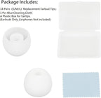 Earbud Tips Soft and Comfortable Headphone Ear Tips Ear Bud Replacement Pieces - Image 6
