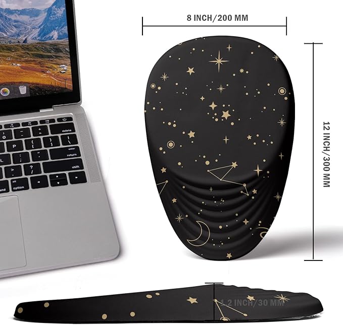 Ergonomic Mouse Pad with Wrist Rest Support, Mousepad Relief Carpal Tunnel Pain - Image 4