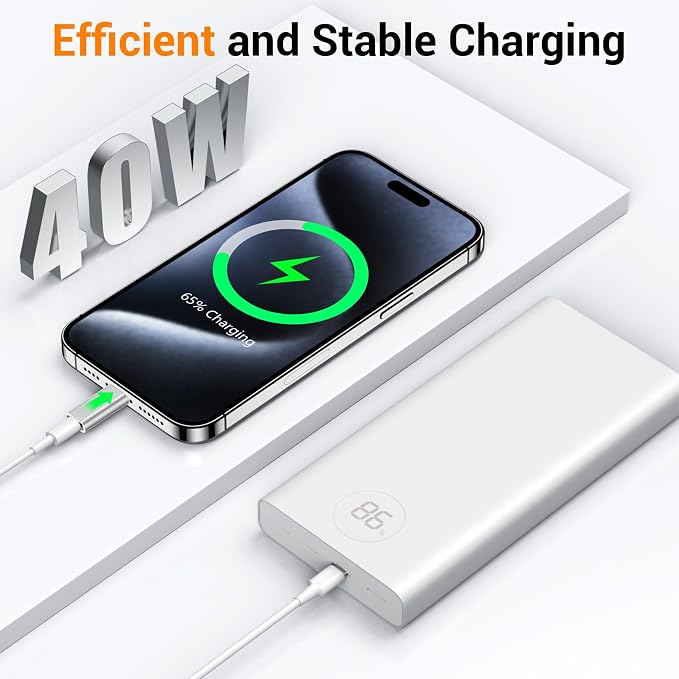 Temdan 4 Pack Lightning to USB C Adapter - Image 5