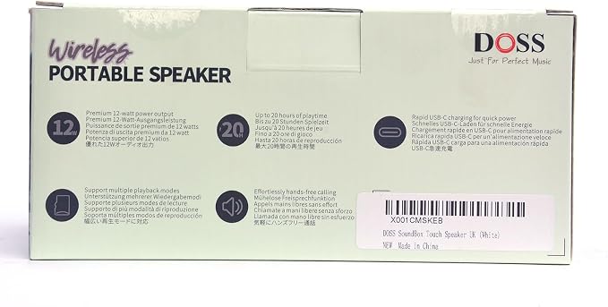 DOSS SoundBox Touch Wireless Bluetooth Speaker - Image 11
