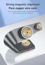 Wireless Charger, 3 in 1 Fast Charging Station - Image 5