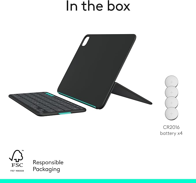 Logitech Flip Folio, Keyboard Case - Image 10