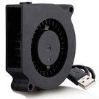 GDSTIME 5V USB Blower Fan 60mm, 60mm x 60mm x 15mm Brushless DC Cooling Blower by GDSTIME
