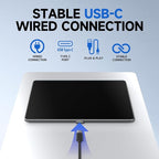 Wired Trackpad for Windows 10/11, High-Precision Multi-Touch Portable Trackpad - Image 3