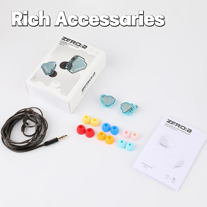 Linsoul 7Hz x Crinacle Zero:2 in Ear Monitor, Updated 10mm Dynamic Driver IEM - Image 7