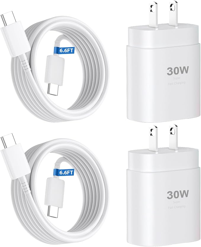 30W Phone 16 15 Charger Fast Charging, USB-C Wall Fast Charger Block Adapter by DiHines